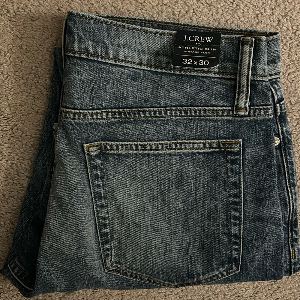 NWT J Crew Factory men’s jeans, Montauk wash
